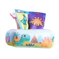 thumbnail image 2 of Caja de pañuelos para bebés, juguete de aprendizaje preescolar, regalo de desarrollo para bebés Dinosaurio Sunnimix Caso de tejido sensorial, 2 of 8