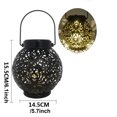 thumbnail image 2 of Bewildely Luces solares Led para exteriores, antorcha de llama danzante parpadeante, iluminación Solar, lámpara impermeable para decoración de Iluminación y accesorios negro, 2 of 6