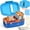 Blue, variant on VOPOYO Cordless Electric Lunch Box for Kids, 2-in-1 Chill & Warm Heated Lunch Box with Ice Pack, Scheduled Heating, 5 Cup Capacity, Leak Proof, Removable Divider, for Girls Boys School Picnic