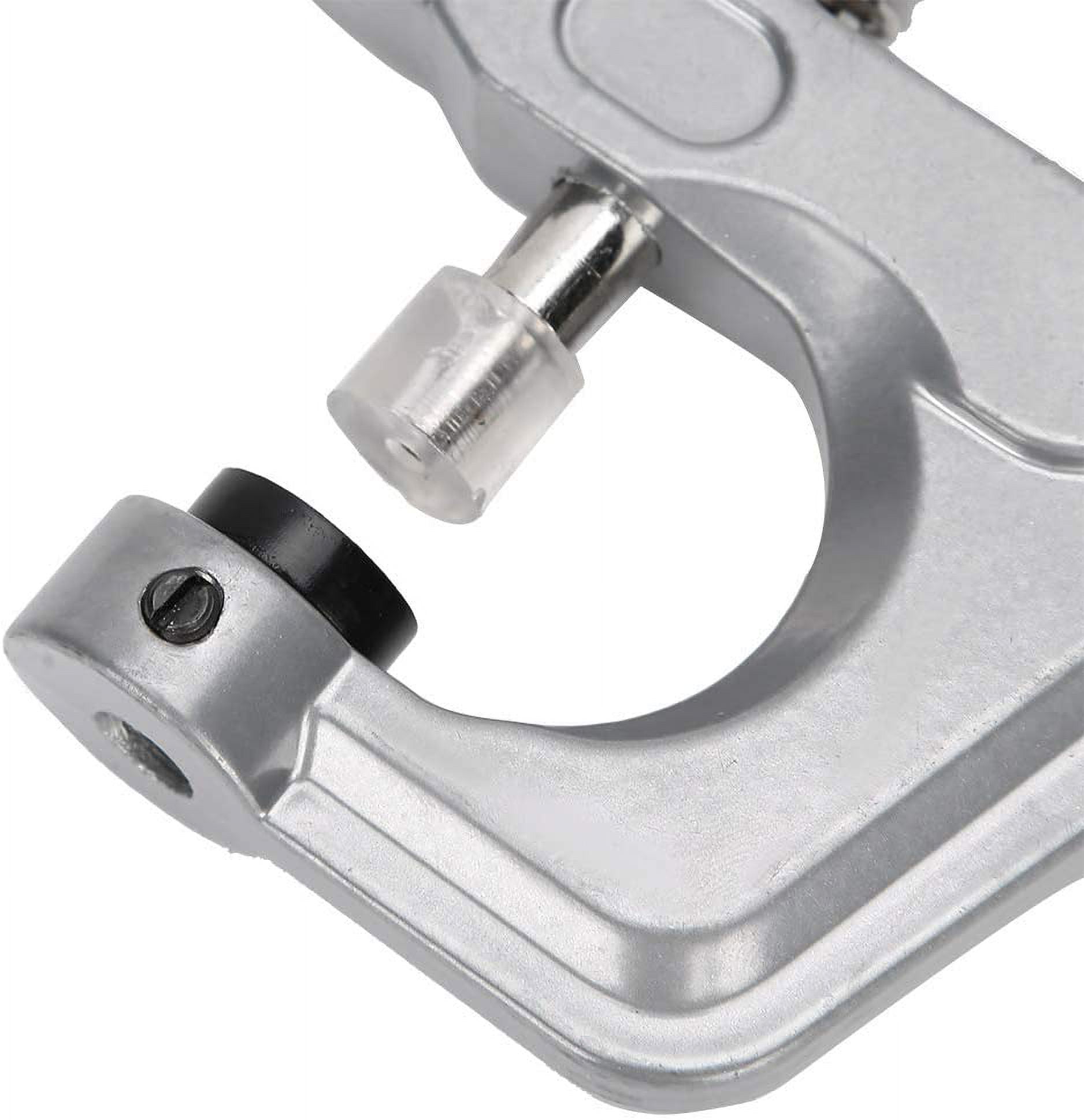ABCISI Rivet Press, No Disassembly Required Durable Lightweight and Portable Aluminum Material Snap Installation Tool for Leather Crafting for Sewing Clothing