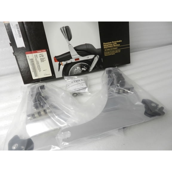 NOS NEW 06 AND NEWER HARLEY DYNA ADJUSTABLE RECLINE SIDEPLATES 52300110