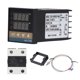 thumbnail image 1 of Conjunto de controlador de temperatura PID digital, Controlador de temperatura PID digital Controlador de temperatura PID Controlador de calentador PID Artesanía excepcional, 1 of 8