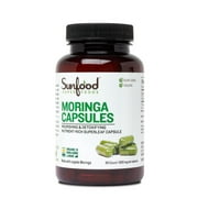 Sunfood Superfoods Moringa Capsules, 90 Ct