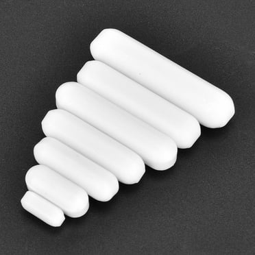 Tebru 7Pcs PTFE Magnetic Color Stirrer Mixer Bar Type B Stir Bar Use P