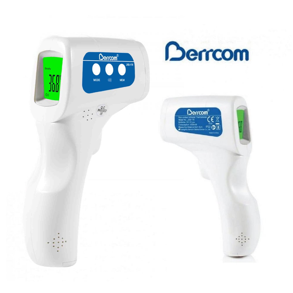 Forehead Thermometer Non-Contact LCD Infrared Thermometer Fast 1 Second Result 