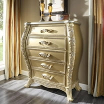 Acme Furniture Cabriole Button Turfed Chest Dresser