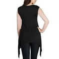 thumbnail image 7 of Women's Maternity Nursing Tank Tops Sleeveless Scoop Neck Soft Breastfeeding Shirt Black L, 7 of 7