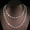 Silver Plated, variant on CZ Women Layered Round Long Chain Link Sweater Necklace Boho Rose Gold Jewelry
