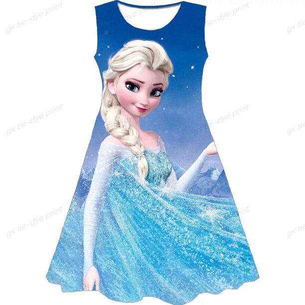 Lindo Disney - Chica con vestido blanco como la nieve, lindo vestido de princesa, fiesta de cumpleaños, personalidad hermosa y de moda110 Gao Jinjia LED