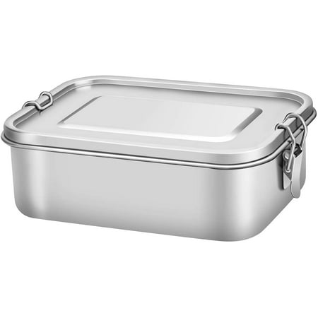 Bento Box , Stainless Steel Leakproof Bento Box 40 oz, Leak-proof