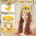 thumbnail image 3 of Crown Aysatogc Birthday King Crown Prince, 6 unidades para niños, 3 of 7