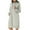 Gray, variant on Dxzfnsa Women Hooded Dresses Womens Solid Color Hooded Sweatshirt Dresses Casual Long Sleeve Midi Dresses with Pockets