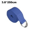 thumbnail image 2 of Strap for Stretching – Yoga Stretching Strap Thick Durable Cotton with Adjustable Ring, 2 of 5