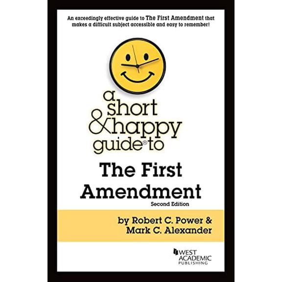 Pre-Owned A Short & Happy Guide to the First Amendment (Short & Happy Guides) (Paperback) 1636590586 9781636590585