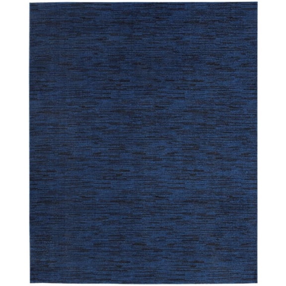 Pemberly Row 7' x 10' Midnight Blue Outdoor Indoor/Outdoor Rug