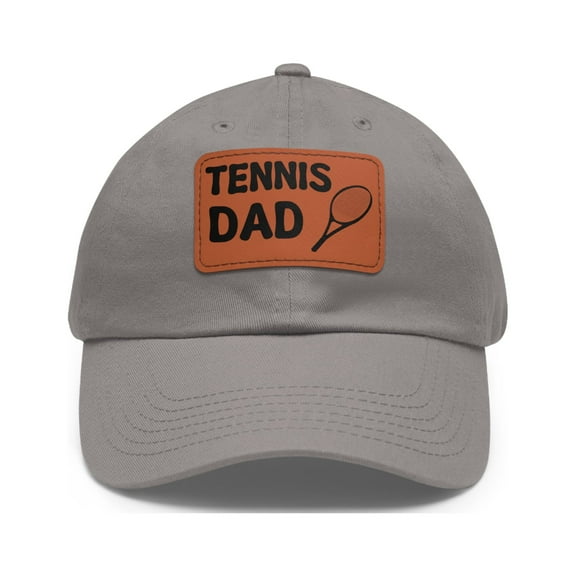Tennis Dad Hat Cap Strap Back Dad Hat With Patch High School
