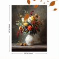thumbnail image 3 of Rustic Vintage Floral Arrangement Canvas Print Wall Art for Living Room Dining Room Kitchen Hallway Bedroom Entryway Decor, 3 of 8