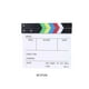 thumbnail image 3 of Seitruly Clapperboard de película, accesorio, placa de aviso, patrón impreso, resistente, grabación de vídeo, Director, claquetas, tableros de Electrónica  Color grande 30*27 CM, 3 of 6