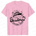 thumbnail image 1 of Camiseta navideña con estampado de crucero para mujer, camiseta familiar de crucero navideño para mujer, camiseta a juego para la familia, Tops, ropa Unisex, 1 of 5