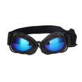 thumbnail image 1 of Accesorios de protección ocular plegables y modernos en color negro con protección UV para perros grandes, 1 of 8