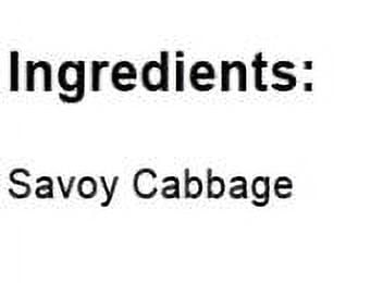 Mother Earth Products Dehydrated Cabbage, 2 Full Cup Mylar Bag