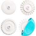 thumbnail image 1 of 4pcs Pastry Wheel Decorator, Pizza Roller, Ergonomic Comfortable, 1 of 3