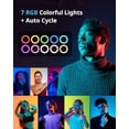 thumbnail image 3 of UBeesize 12'' RGB Selfie Ring Light with 62’’ Tripod Stand for Video Recording＆Live Streaming(YouTube, Instagram, TIK Tok), Compatible with Phones, Cameras and Webcams, 3 of 5