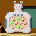 thumbnail image 4 of Mole Whacker Toy 4 Modo de juego Antiestrés para niños Regalos para adultos (conejo azul), 4 of 5
