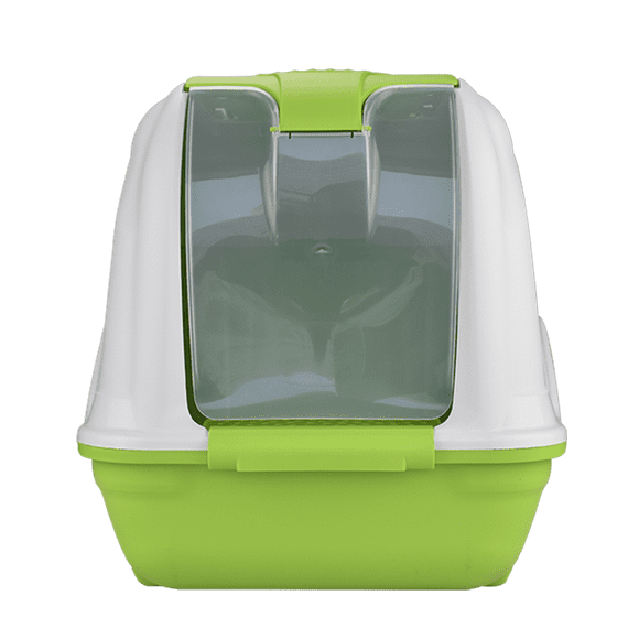 Arenero Ch C/Tapa Y Puerta Abatible para gato MPS Chico