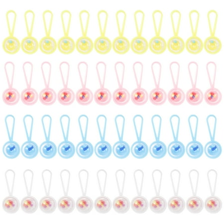 

48pcs Small Bells for Crafts Hanging Toys for Infant Baby Shower Decorations