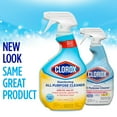 thumbnail image 3 of Clorox Disinfecting Bleach-Free All Purpose Cleaner, Crisp Lemon, 32 fl oz  (Pack of 3), 3 of 7