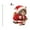 10 Pack-WD1130, variant on 10 Pack Of Christmas Cute Gift 2D Acrylic Car Key Chain Pendant Holiday Decorations Props