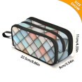 thumbnail image 4 of FORMRS Pencil Case with 3 Compartments Zipper Pouch, Elementary School Level and up, Colorful Art Pattern, 4 of 8