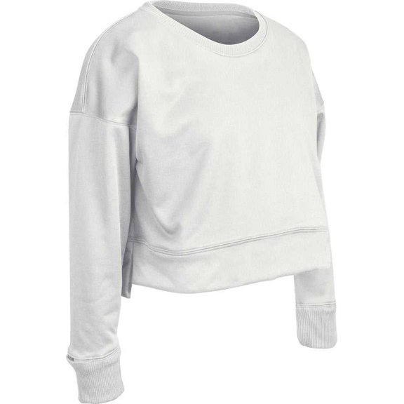 Champro FLC5 Lineup Fleece Women's Crop Crew - White