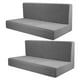 thumbnail image 1 of Fundas para asientos de vehículos recreativos, fundas para cojines de , fundas para bancos, protectores de muebles para sofá, 2 piezas , Gris, 1 of 8