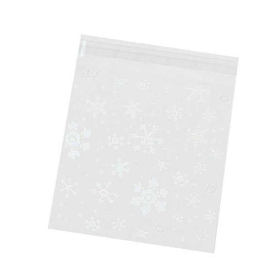 WHAMVOX Clear Plastic Bread Storage Bags for Home Use Made of Safe Plastic White 200pcs Size 2
