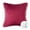 Red, variant on Phantoscope Christmas holiday Decorative Throw Pillow with insert, Pom Pom Velvet Series, 20" x 20", Green, 1 Pack