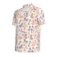 thumbnail image 2 of Balery Funny Chicken Printed Men’s Short Sleeve Polo Shirt, Midweight Men's Shirt,Golf Polo shirts -Small, 2 of 9