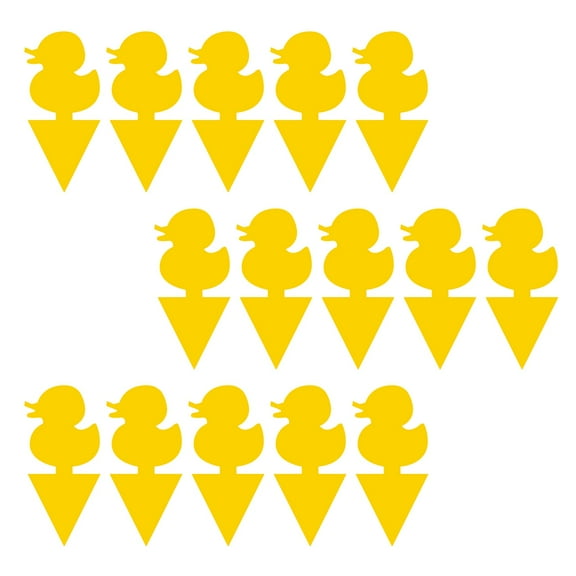 KDFWDM Fruit Fly Traps, Fungus Gnat Traps, Yellow Sticky Bug Traps, No Harm and Odorless for Fungus Gnat (Plants), Fruit Fly, Whitefly, and Fly for Indoor Outdoor Use Protect The Plant