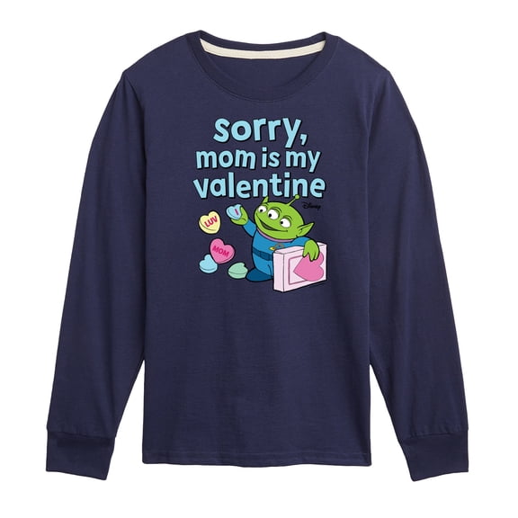 Toy Story - Sorry Mom My Valentine - Toddler And Youth Long Sleeve Graphic T-Shirt
