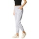thumbnail image 2 of Pantalones Cintura Elástica Con Raya Lateral Casual Para Mujer Gris M Unique Bargains Pantalones, 2 of 6