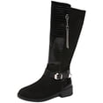 thumbnail image 2 of Yeahitch Womens Winter Boots Mid Calf Zippers Womens Winter Boots Round Toe Chunky Heel Warm Comfortable Tall Boots, 2 of 8