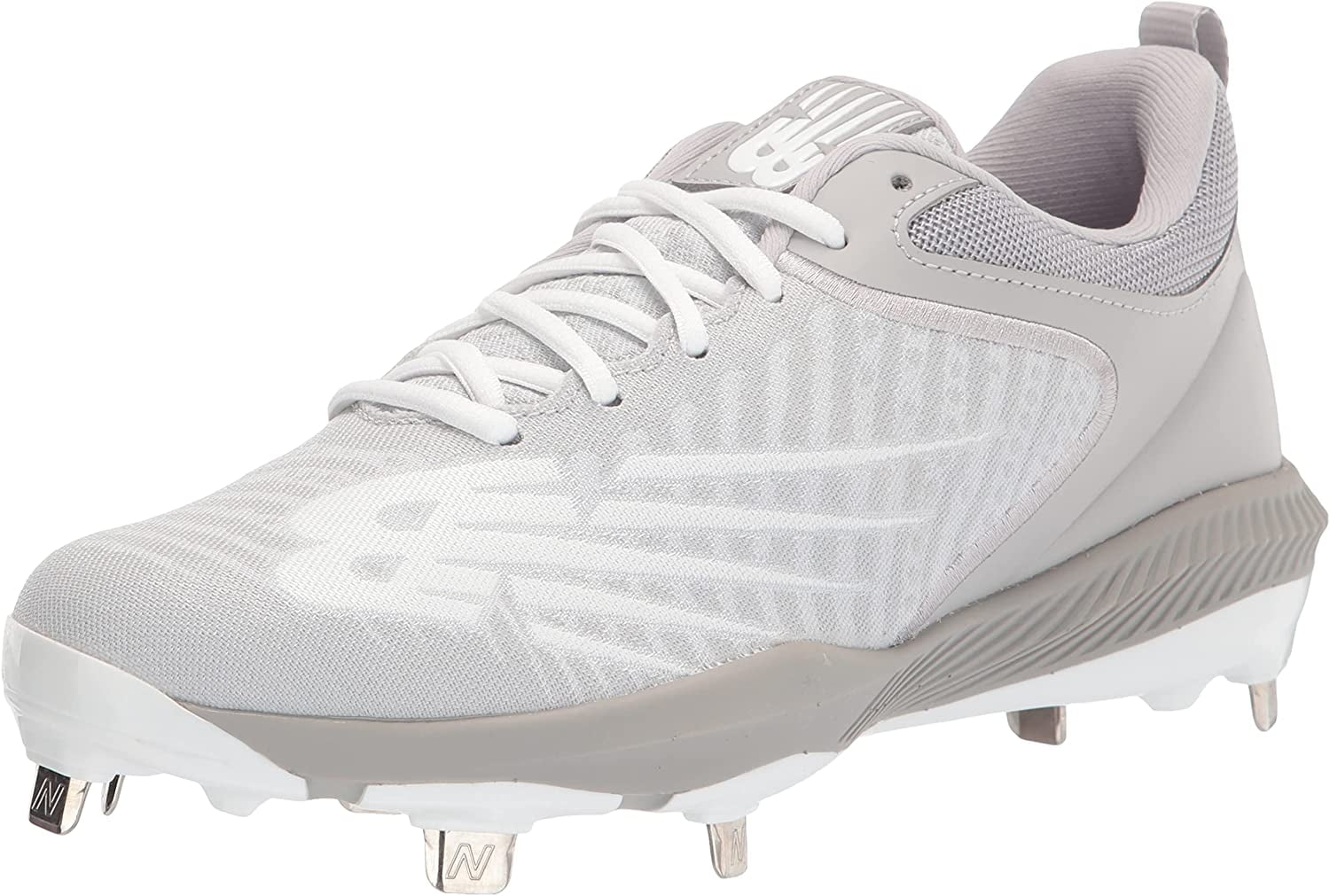 new balance grey baseball cleats