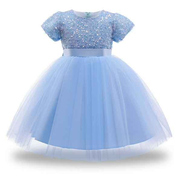 Girls' Clothing Clearance Flower Girls Lace Dress Bridesmaid Wedding Pageant Party Dresses Kids Prom Communion Puffy Ball Gowns 2-7 Years Save Big