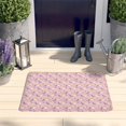 thumbnail image 2 of Pink Cartoon Unicorn Dessert Flannel Non Slip Door Rugs,Washable Door Mats Indoor,Decorative Door Mats,Dirt-Resistant and Absorbent Doormat for Entrance,Bedroom,Kitchen,Bathroom,23.5"x16", 2 of 5