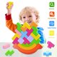 thumbnail image 2 of Juegos de madera Juguetes apilables - Juegos de bloques de equilibrio Juguetes educativos para niños pequeños - Juegos Montessori y regalo para niños TUNC Sencillez, 2 of 5