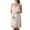White, variant on Women's Cotton Victorian Nightgowns Vintage Sleep Dress Soft Nighty Cami Sleeveless V Neck Ruffle Backless Nighty White Medium
