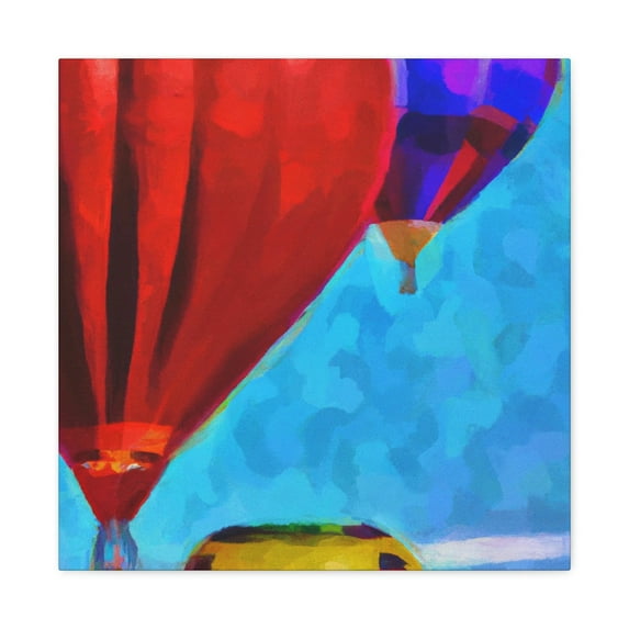 Ascending Balloon Fantasy - Canvas