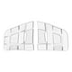 thumbnail image 2 of Cubión del Botón del Volante, Marco del Botón de Volante de Aleación de Aluminio Anti -Desgaste para El Automóvil, 2 of 7