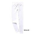 thumbnail image 2 of Minnieouse Mallas acanaladas sin costuras para mujer, ropa deportiva estirable para Fitness, pantalones Push Up para mujer, entrenamiento a rayas Prendas para la parte inferior del cuerpo Blanco METRO, 2 of 6